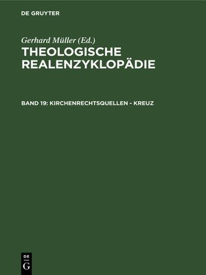 cover image of Kirchenrechtsquellen--Kreuz